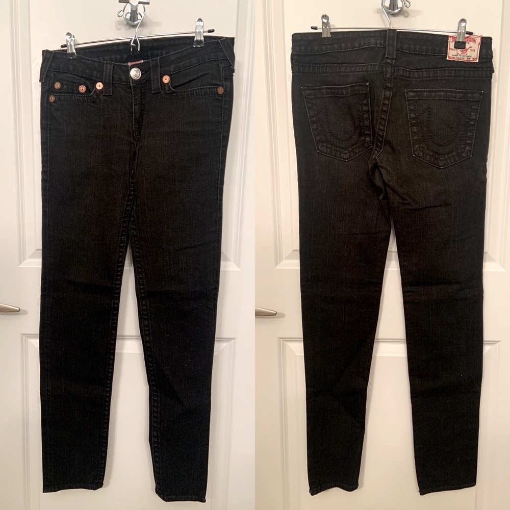 Vintage TRBJ Black Stretch Skinny Jean